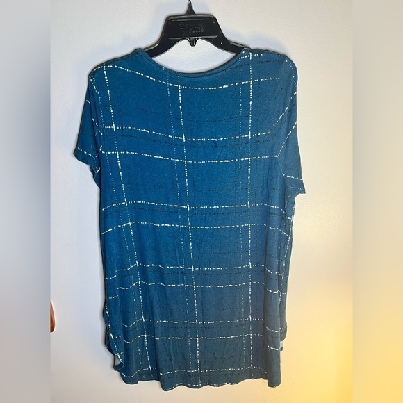 Apt. 9 teal blue tee XL - Picture 3 of 3